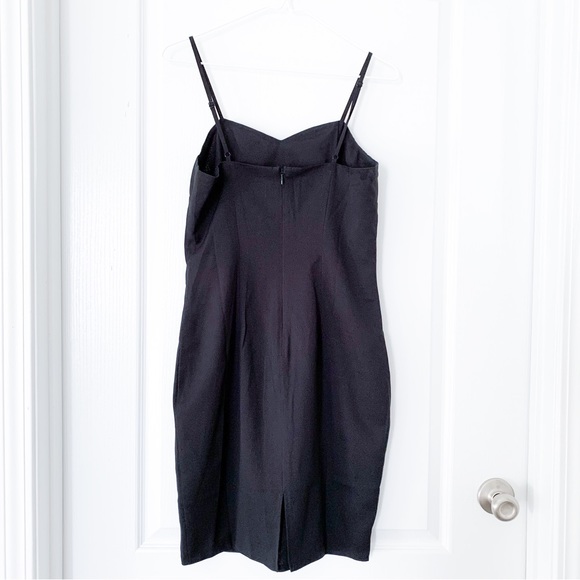 BHLDN Anthropologie Black Mini Dress size 6 - Picture 2 of 8